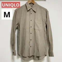 【UNIQLO】ベージュ　Mサイズ　コーデュロイ