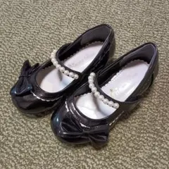 Princess Rose ブラック フォーマルシューズ 18センチ