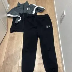 Under Armour ジャージ上下セット グレー/ブラック