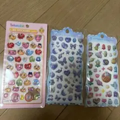 キャラクターシール 3シートセット