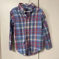 Ralph Lauren チェックシャツ 4/4T 110サイズ