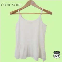 値下 CECIL McBEE セシルマクビー キャミソール M 202-1189