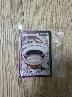 一番くじ　ワンピースカードゲーム　G賞　カードデザインアクリルスタンド　ルフィ