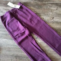 新品未使用 devirock デビロック ストレッチパンツ レギンス 150 紫