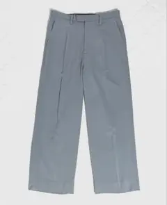 【美品 】HARE ハレ TトロンSTトラウザー ブルーグレー Sサイズのサムネイル
