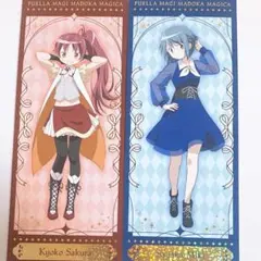 非売品 魔法少女まどか☆マギカ イラストカード まどマギ 美樹さやか 佐倉杏子 魔法少女まどか☆マギカ 佐倉杏子 美樹さやか - メルカリ