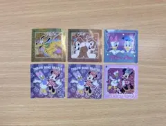 ディズニー キャラクター パン シール 6枚セット