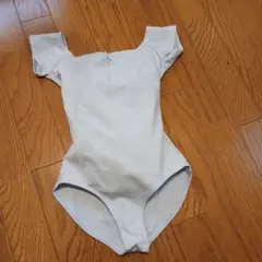 ライトブルー レオタード ショートスリーブ