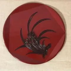 茶道具　八卦盆　螺鈿　箱付き hakkebonsiro.jpg