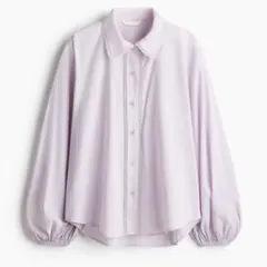 H&M レーストリムコットンシャツのサムネイル