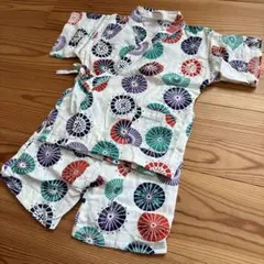 甚平　花火　男女共有