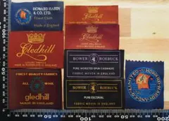 海外織りネーム ラベル8枚セット