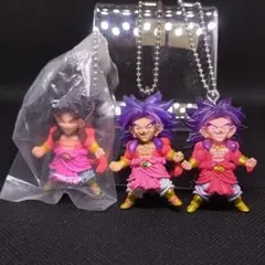 248 ドラゴンボールUDM キーホルダー 超サイヤ人4ブロリー 色違いセット