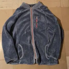 GOOD ON ボア フリースジャケット ブルー L