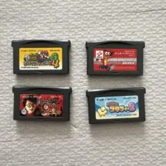 ゲームボーイアドバンス ソフト 4本セット