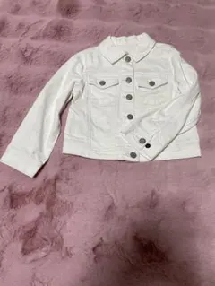 babyGap ホワイト デニムジャケット トドラー