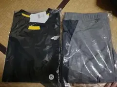 【新品】4F メンズ スポーツウェア Tシャツ・ショートパンツセットのサムネイル