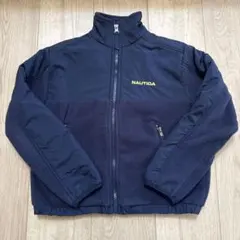 NAUTICA フリースジャケット XS/EC (6/7) ネイビー