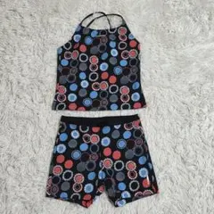MIZUNO　SUPERSTAR フィットネス水着 セパレート M 日本製 花柄のサムネイル