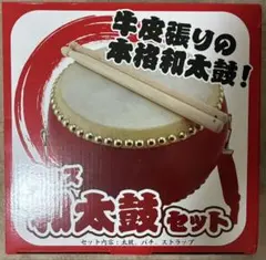 和太鼓　新品未使用　レトロ Amazon | 和太鼓 小太鼓 バチ2本 首掛けベルト付き 牛革使用