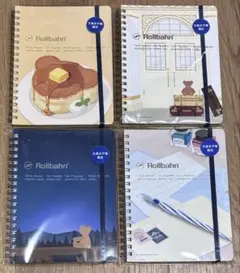 Rollbahn ロルバーン メレンダ ポケット付メモL 4冊セット - メルカリ