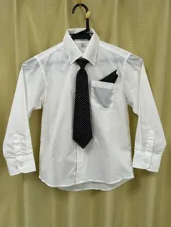 フォーマルシャツ ネクタイ付き 120