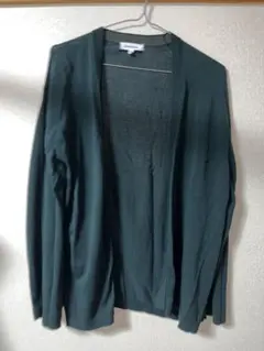 カーディガン Mサイズ　グリーン