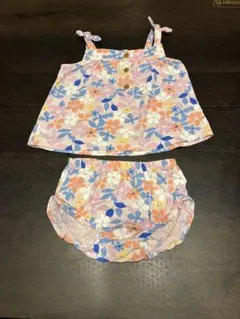 carter's 花柄タンクトップとショーツセット 6ヶ月