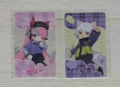 cr crazy raccoon こどもの日 クリアカード selly ras