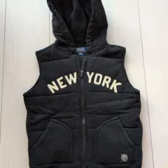 Polo Ralph Lauren フード付き中綿入りベスト100cm 3T