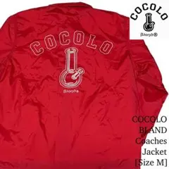 ⑥ COCOLOBLAND RIZE JESSE着用 コーチジャケット レッド