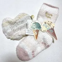 gelato pique ハート型ポーチ　キッズルームソックス　 ジェラピケ