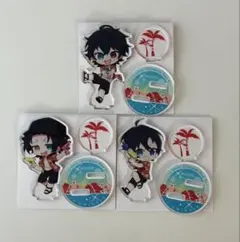 ヒプノシスマイク スイパラ 海の家 アクリルスタンド 一郎 二郎 三郎