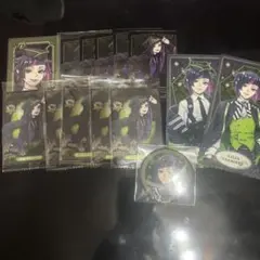 ツイステ リリア ウエハース カード 缶バッジ グッズ セット