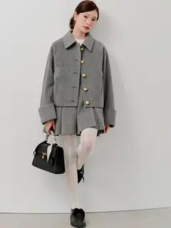 今季商品！　SNIDEL　スナイデル ステンカラーメタルボタンジャケット　新品