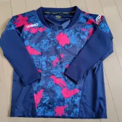 UMBRO カモフラージュ 長袖ピステ 130