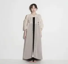 eaphi cotton lace patchwork one-piece