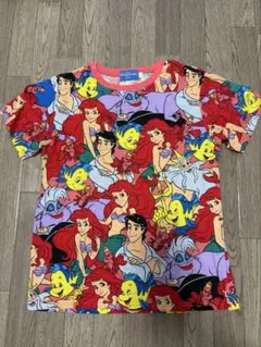 ディズニー　Tシャツ　アリエル総柄　150㎝