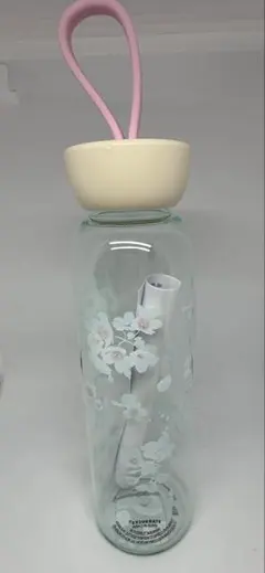 スタバ　サクラ　桜　シリコンストラップボトル タンブラー　SAKURA