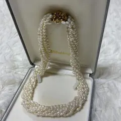 Tar Tar タータ 淡水パール クレオパトラネックレス マルチカラー