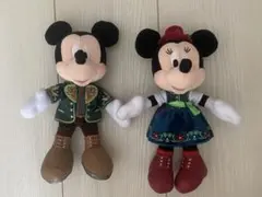 ミッキーのマジカルミュージックワールド ぬいぐるみバッジ2点セット