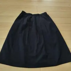 BALLSEY　濃紺　 スカート プリーツデザイン
