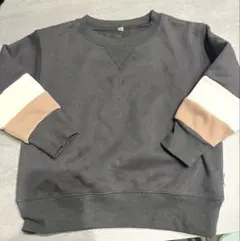 しまむら　トレーナー　トップス　裏起毛　110