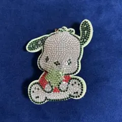 산리오 ポチャッコ ラインストーン キーホルダー
