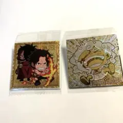 ワンピース ウエハースシール 金ニカ