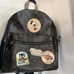 COACH x Disney ミニーマウス バックパック リュック