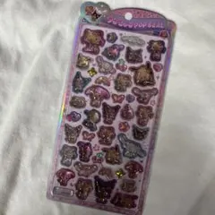 残り1点【正規品】日焼けサンリオキャラクターズ うるちゅるシール キティ
