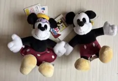 ミッキー & ミニー ぬいぐるみ セット 約15cm