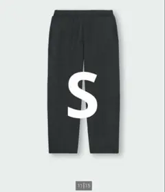 GU ウォッシュドスウェットワイドパンツ