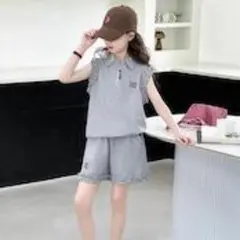 韓国子供服　海外子供服　新品　セットアップ　140cm